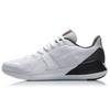 Li Ning Коллекция для бега Амортизация Дышащие Низкие Беговые кроссовки Мужские Стандартные Белые ARHQ111-1
