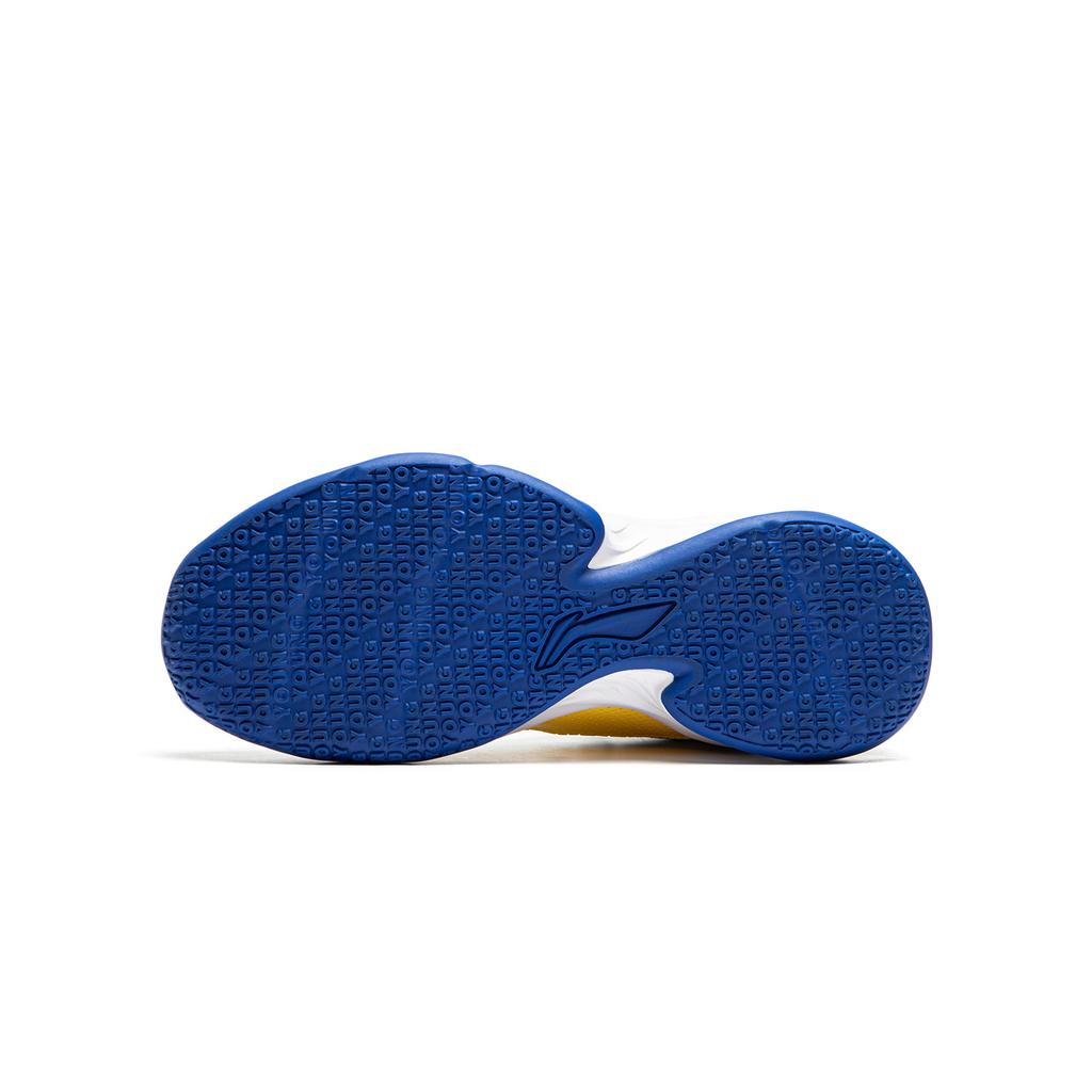 Li Ning Kids Pioneer Ling Primary 2.0 Synthetic Leather Cool Shock Absorption Breathable Low Top Basketball Shoes Kids Basketball Shoes YKBS018-13