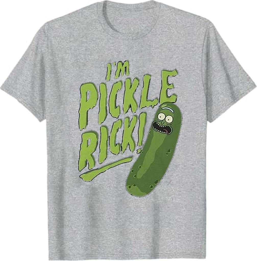 Я Огурец Рик Мужская футболка Крутой и Смешной Дизайн Морти Швифти Дизайн Шутки Уличная Одежда Повседневная Футболка Топ Смешные Футболки Хлопковые Футболки