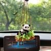 Долговечный диффузор духов Panda Ароматный камень Автомобильный подвесной орнамент Автомобильная ароматерапия
