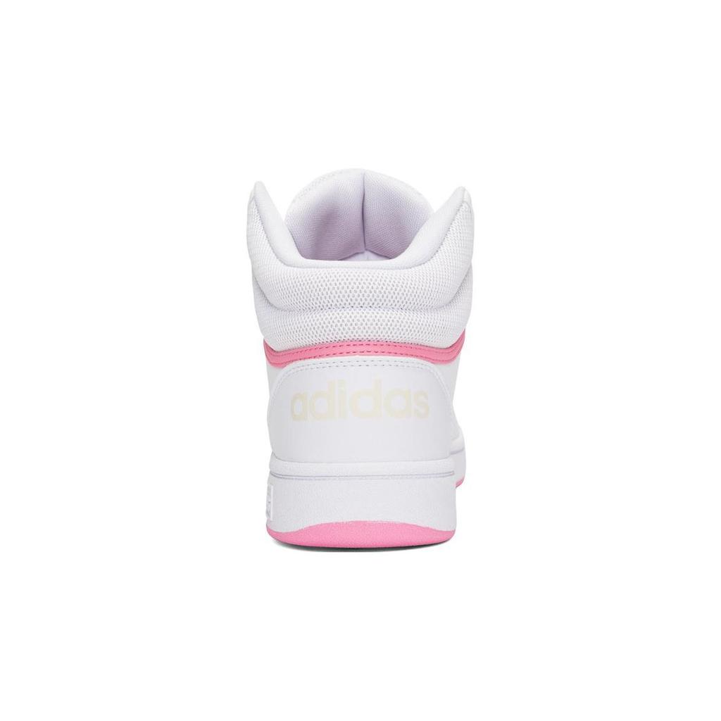 Adidas Neo Hoops Mid 3.0 Kids Casual Durable Mid-Top Sneakers Cloud White Kids Sneakers HP6158