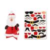 Santa Claus To Assemble and Decorate with Stickers
