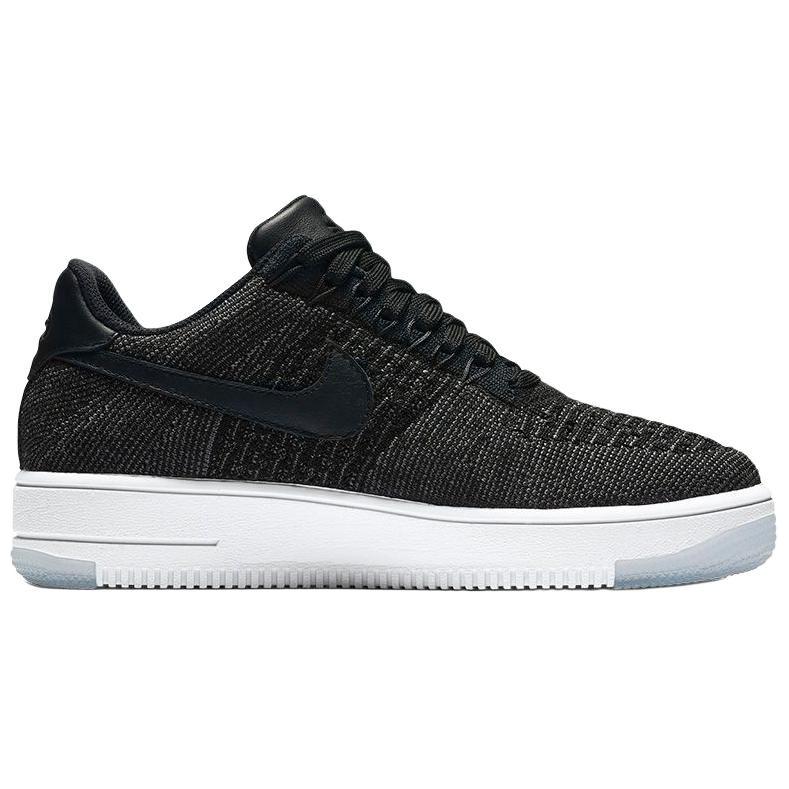 Nike Air Force 1 Нескользящие Износостойкие Низкие Кеды для Скейтбординга Женские Черно-Белые 820256-001