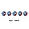 11mm 14mm 5/10pcs Car Remote Key Emblem Stickers For BMW M E34 E36 E60 E90 E46 E39 E70 F10 F30 X5 X6 M3 M5 M6 E71 F01 F02 F87 XN9