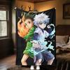 Hunter X Hunter Plush Blanket Soft Comfortable All Seasons Suitable Sofa Office Nap Travel Festive Gift Perfect Fans Anime Series