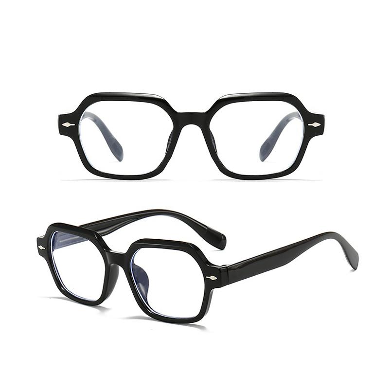 Kids Anti Blue Light Glasses, Polygon Square Frame Computer Eyewear, Multiple Colors Eye Protection for Boys & Girls