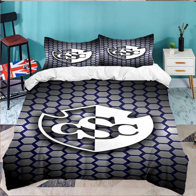Club Sport Cartaginés 3PCS Bedding set,Ideal for 1pc Duvet Cover And 2pcs Pillowcases Perfect for Fan gift,Ideal for Bedroom, Dormitory