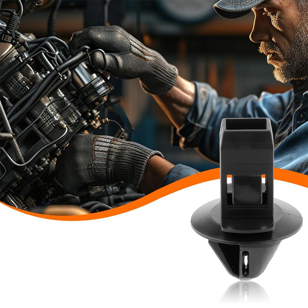 8x Клипсы молдинга решетки 68213168AA Подходят для Ram 1500 2500 3500 2013-2020 Черный