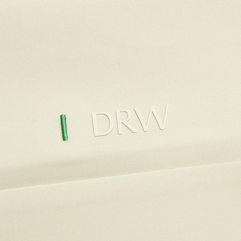 Fila Модная повседневная удобная универсальная эластичная трикотажная спортивная одежда серии Golf, женские брюки, цвет спаржа-белый A11W545613FIV