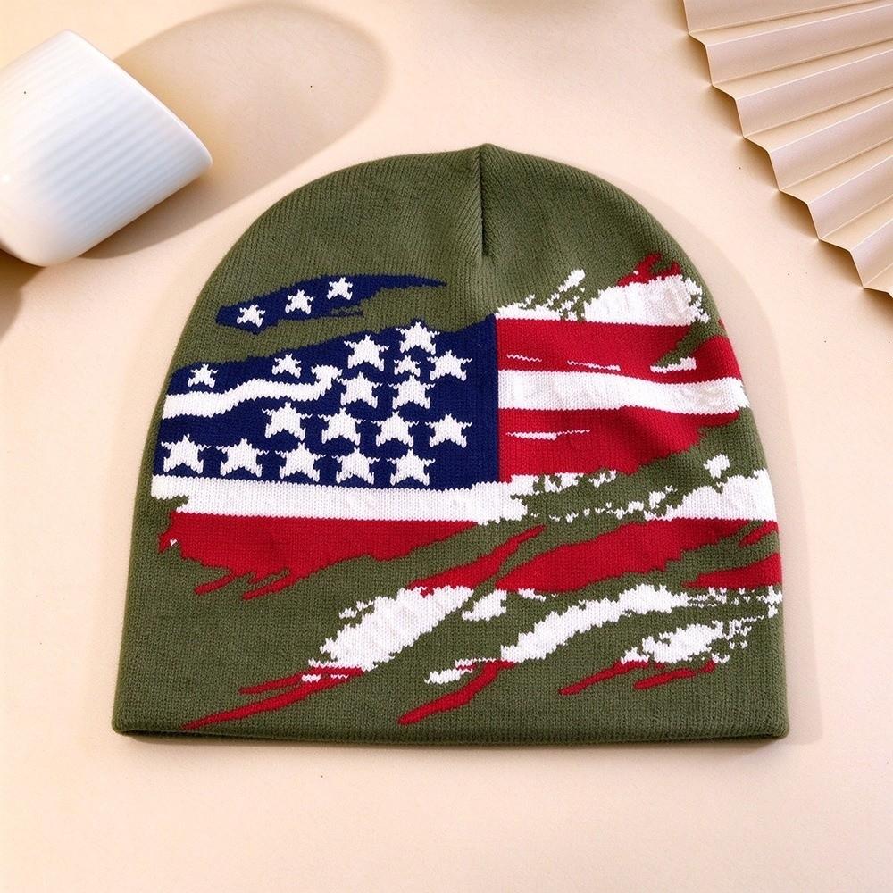 Hip-hop Knitted Hat Warm Winter Hat Fashion Casual Skullcap for Men Women