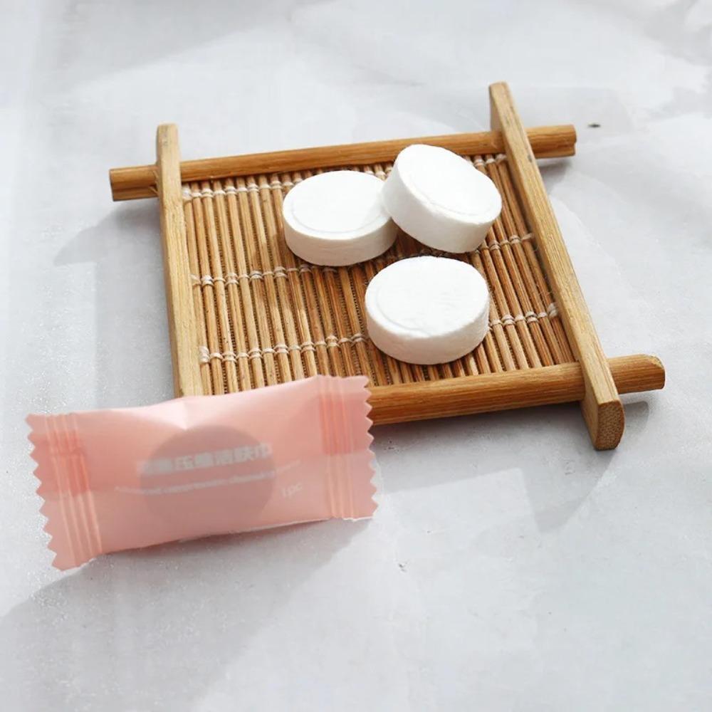 10 шт. Одноразовые мини-спрессованные полотенца Портативные маленькие полотенца для лица Подарки Тканевые салфетки