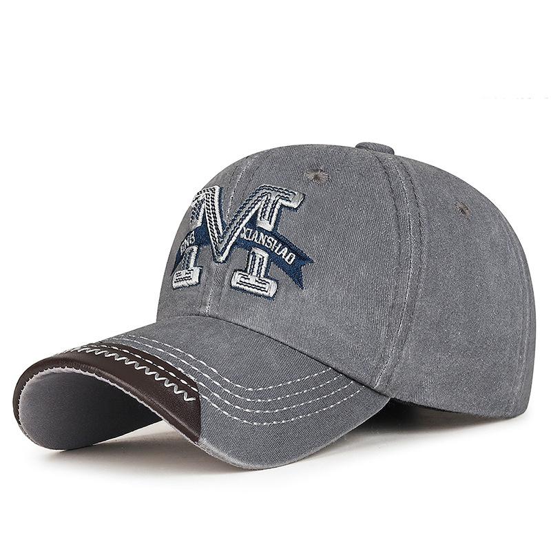Spring Autumn Baseball Cap Men Women Outdoor Sunshade Letter Embroidered Cap