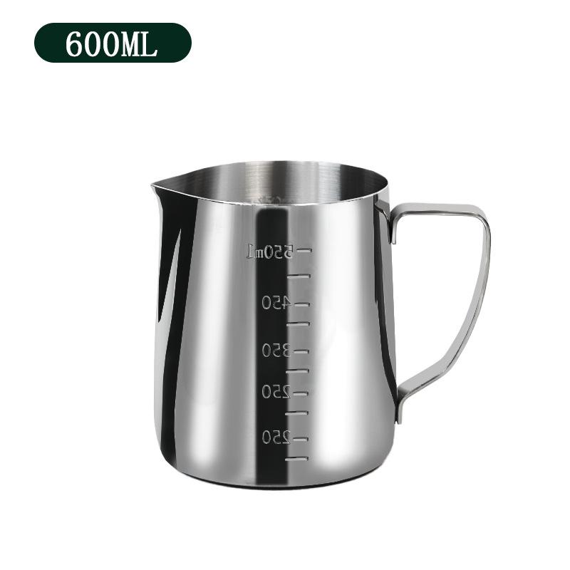 Утолщенный питчер для латте-арта со шкалой - Кувшин для вспенивания молока для кофе и плавления воска