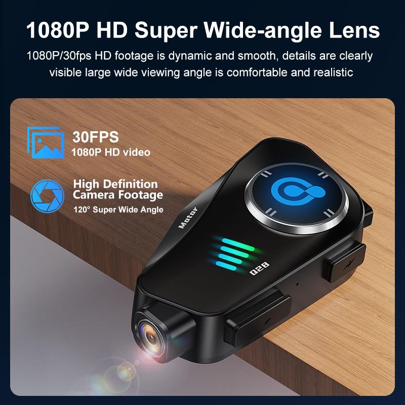 2 в 1 мотоциклетный шлем Bluetooth-гарнитура беспроводной Wi-Fi мотоциклетный видеорегистратор 1080P HD камера Громкая связь вызов музыка наушники Motos водонепроницаемый видеорегистратор