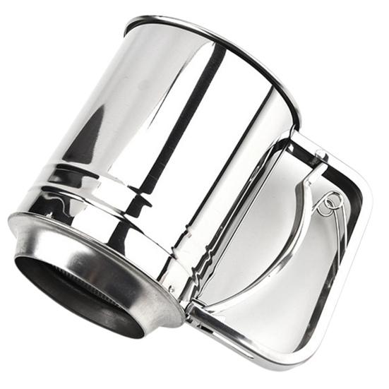 Просеиватель для муки Эргономика Равномерная фильтрация Тип ручного пресса Нескользящий фильтр Полуавтоматическое сито для муки Чашка для муки Кухонный гаджет