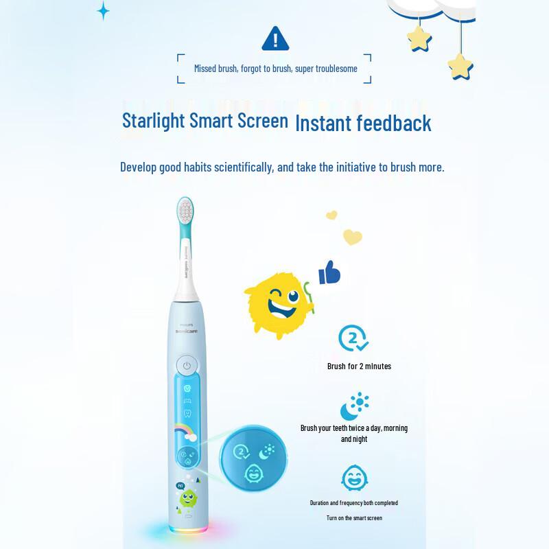 Philips Sonicare Kids Electric Toothbrush HX5232/02 CN plug (adapter included)