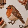 Fabric Craft Gift for Women 3D Bird Patchwork Kit, DIY Hummingbird Owl Sewing Home Decor Crafting Handmade Art Kit Wall