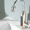 Adjustable LED Faucet Creative Luminous Faucet Temperature Sensitive Faucet  for Kitchen Bathroom