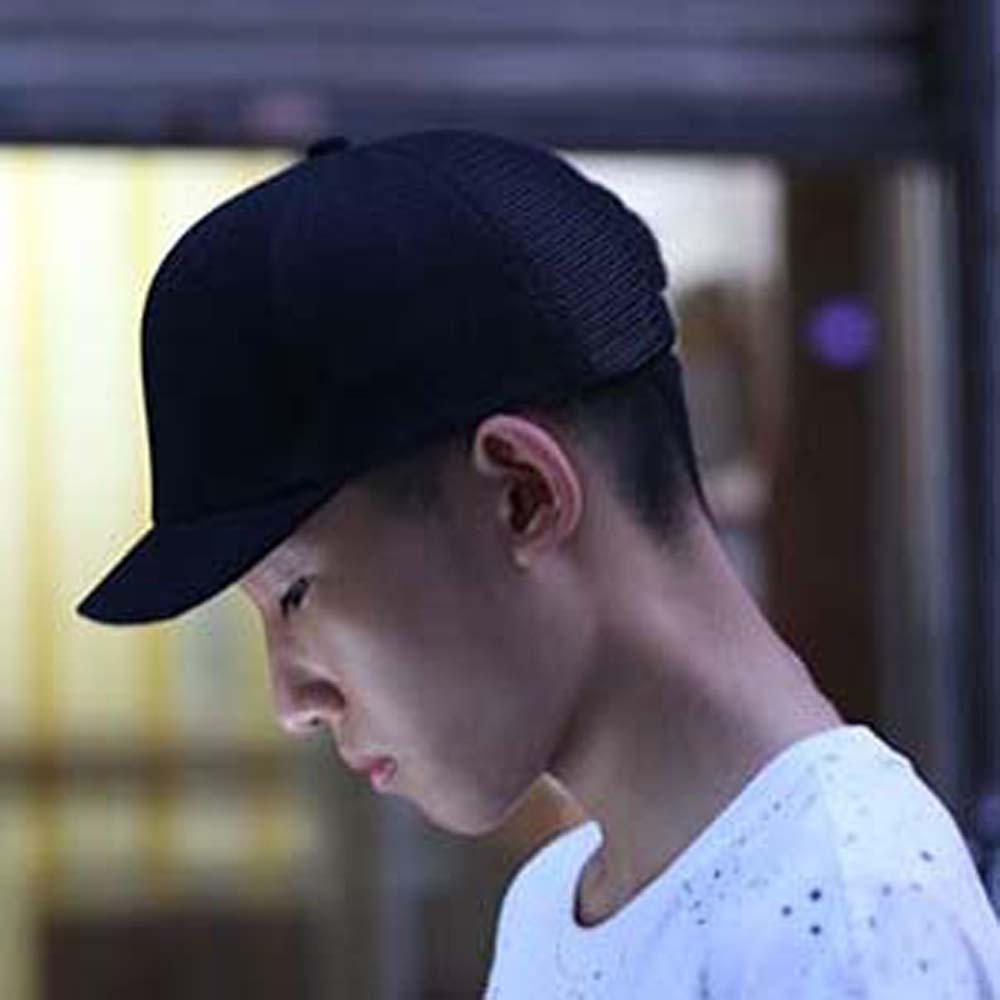 Кепка с сеткой и коротким козырьком, дышащая, унисекс, солнцезащитная шляпа, простая летняя бейсболка, классическая