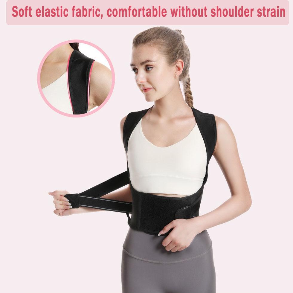 Ремень для поддержки спины против горба для мужчин и женщин, регулируемый корректор осанки, ежедневный фитнес-йога, корсет для спины