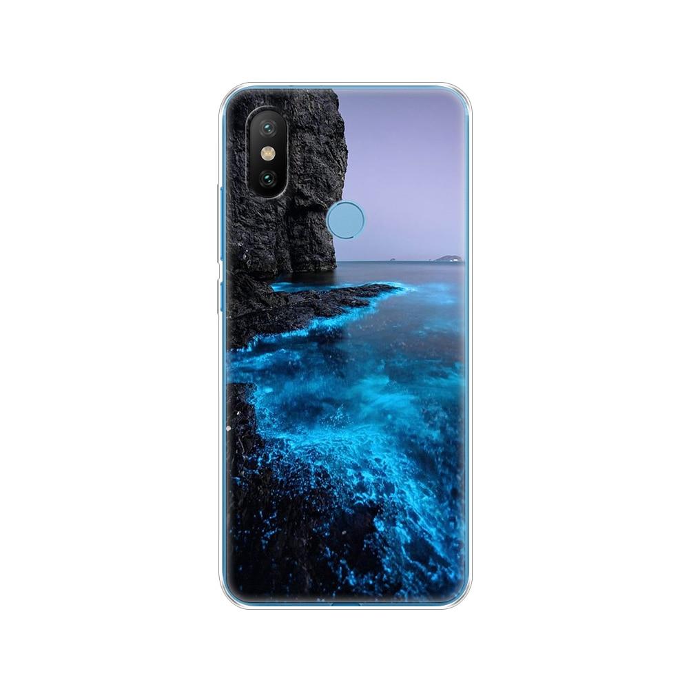 Силиконовый чехол для xiaomi Mix 2S, мягкий чехол для xiaomi Mi Mix 2S Mix 2 S, задняя крышка, защитный чехол с принтом