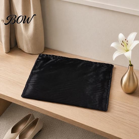 Protective Bag for Leather Purses Dust Cover Bag, Drawstring Design Satin Storage Pouch, Large Capacity Foldable Purse Pouch Portable Luxury