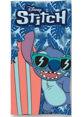 Пляжное полотенце Stitch Пляжное полотенце Lilo and Stitch 70 x 140 Полиэстер