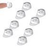 Phyxiul Door Stop Cushions, Pack of 8, Large Rubber Feet, 22mm Diameter X 10mm Height, Cushion for Impact Sound, Scratch Prevention, and Anti-Slip Use