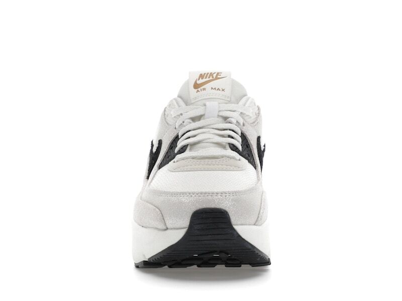 Nike Air Max 90 LV8 Белый Металлический Золотой Черный W - HQ3497-100
