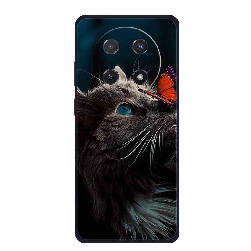 Чехол для телефона Huawei Nova 14i Задняя крышка Ударопрочный Черный Силикон Мягкий Funda Para Для Huawei Nova 12i Y91 13i Чехол Coque