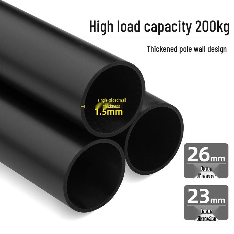 2,9 м Сверхтолстая телескопическая стойка для палатки - Портативная опора для навеса от солнца для кемпинга на открытом воздухе (Диаметр 26 мм)