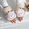 Cartoon Animals Cartoon Winter Gloves Soft Plush Pig Gloves Kawaii Children Gloves  Autumn