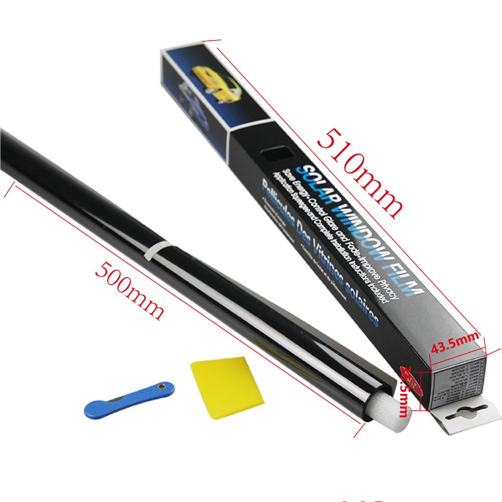 300*50 см автомобильная тонировочная пленка для окон с перламутровым стержнем, автовиниловая антибликовая наклейка на стекло, керамическая солнечная УФ-защита, солнцезащитный козырек