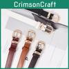 Minimalist Style Stylish Pu Belt With Alloy Pin Buckle For Daily Suitable Use