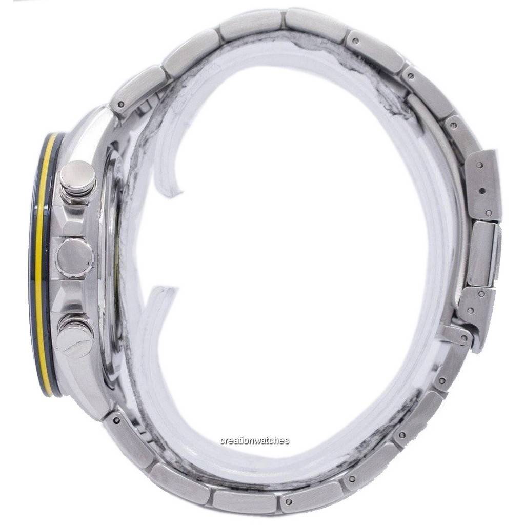 Citizen Мужские часы Eco Blue Angels с радиоуправляемым мировым хронографом AT8020-54L