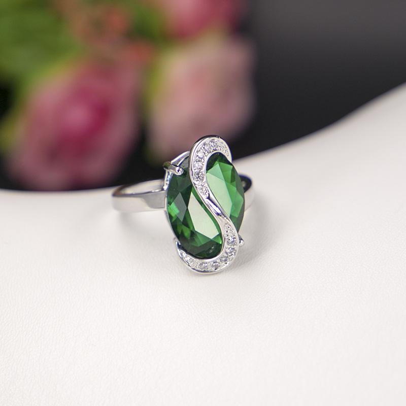 Ювелирные изделия Европа и США Горячие антиаллергенные Цирконий Браслет Ожерелье Серьги Комплект Ювелирных Изделий