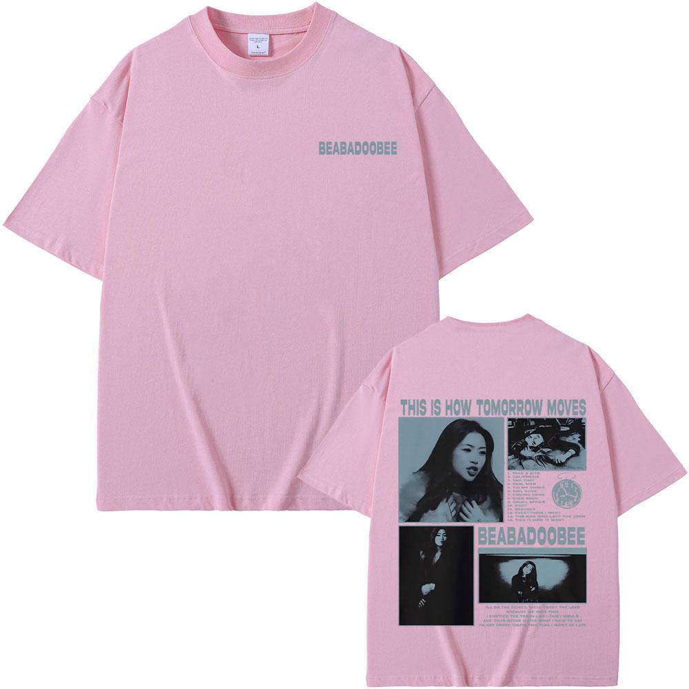 Beabadoobee This Is How Tomorrow Moves Графическая футболка Мужская Женская Мода Повседневные Футболки Оверсайз Мужские Хлопковые Футболки Подарок для фаната