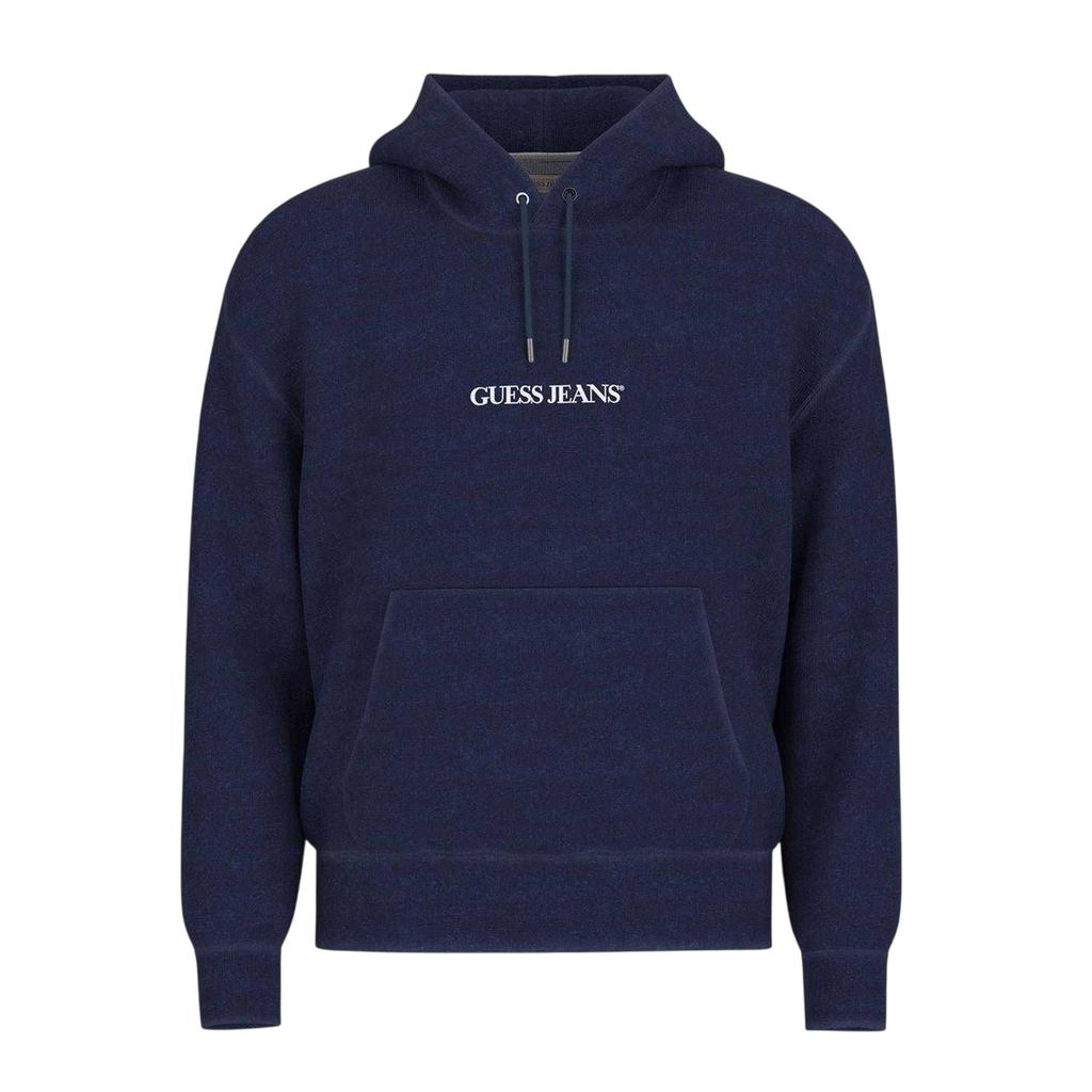 Guess Mens Logo Printed Hoodie