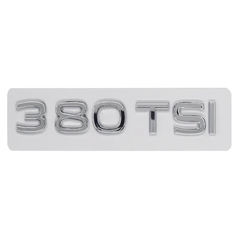 RUNTB1 3D ABS 280TSI 380TSI Car Body Side Emblem Auto Rear Trunk Badge Sticker For VW Golf Passat Jetta Tiguan Polo Vento Lavida MK4