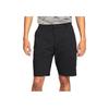 Solid Color Zipper Quick-Dry Casual Shorts With Multiple Pockets Men Shorts Black DA4140-010