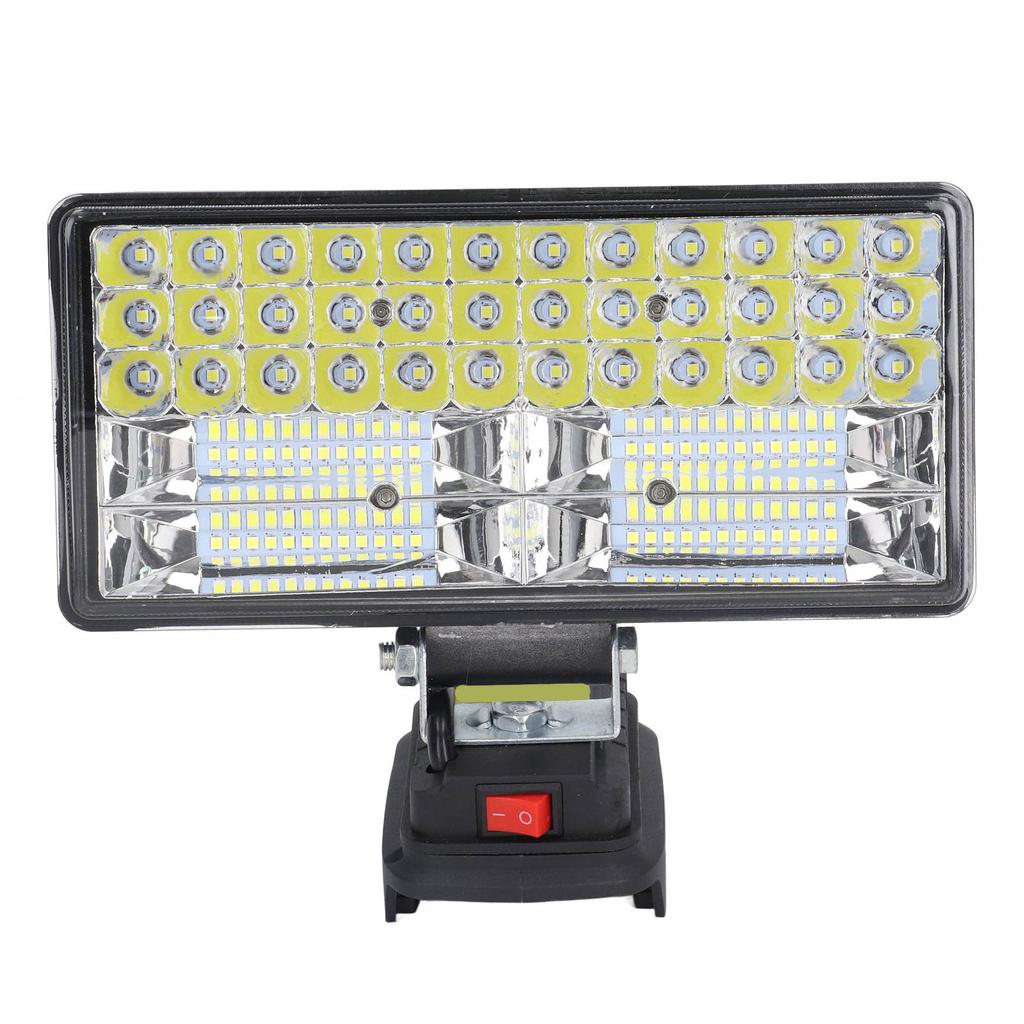 Светодиодный рабочий светильник беспроводной 6000лм высокой яркости водонепроницаемый светильник для BL1430 BL1440 BL1450