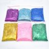 Gold & Silver Glitter Powder for Kids DIY, 90g Bag - Iridescent Cross-Stitch Powder