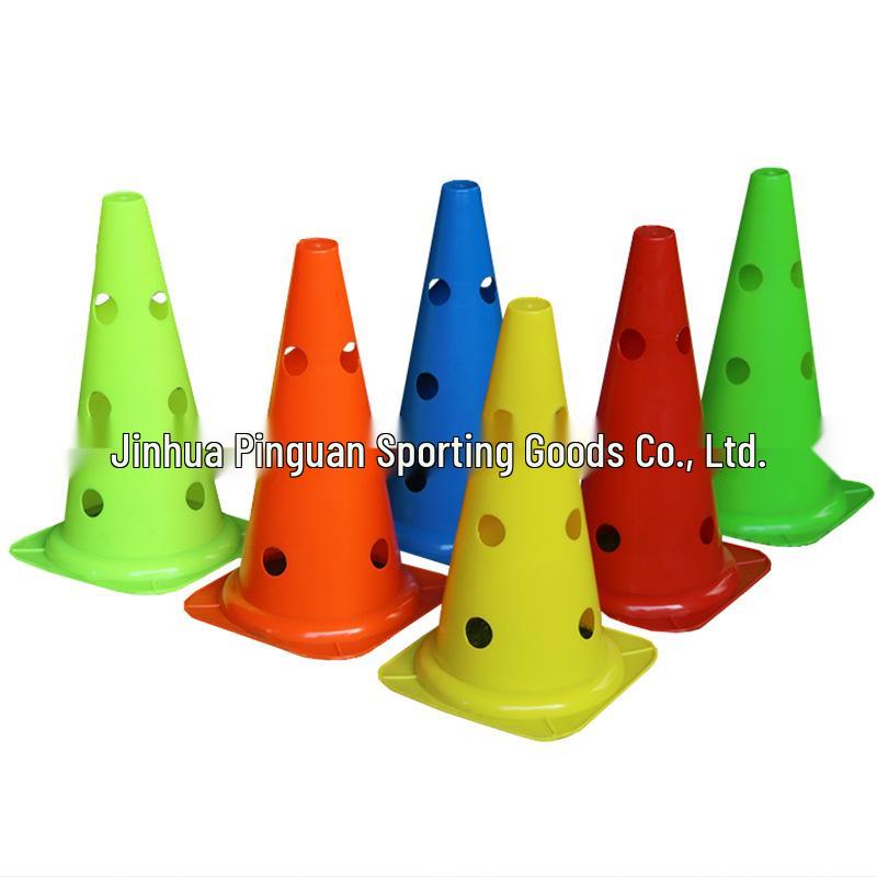 Thickened Cone Marker for Training: 18/23/32/38/48cm – Plastic Bucket for Football, Ice Cream, and Obstacle Courses