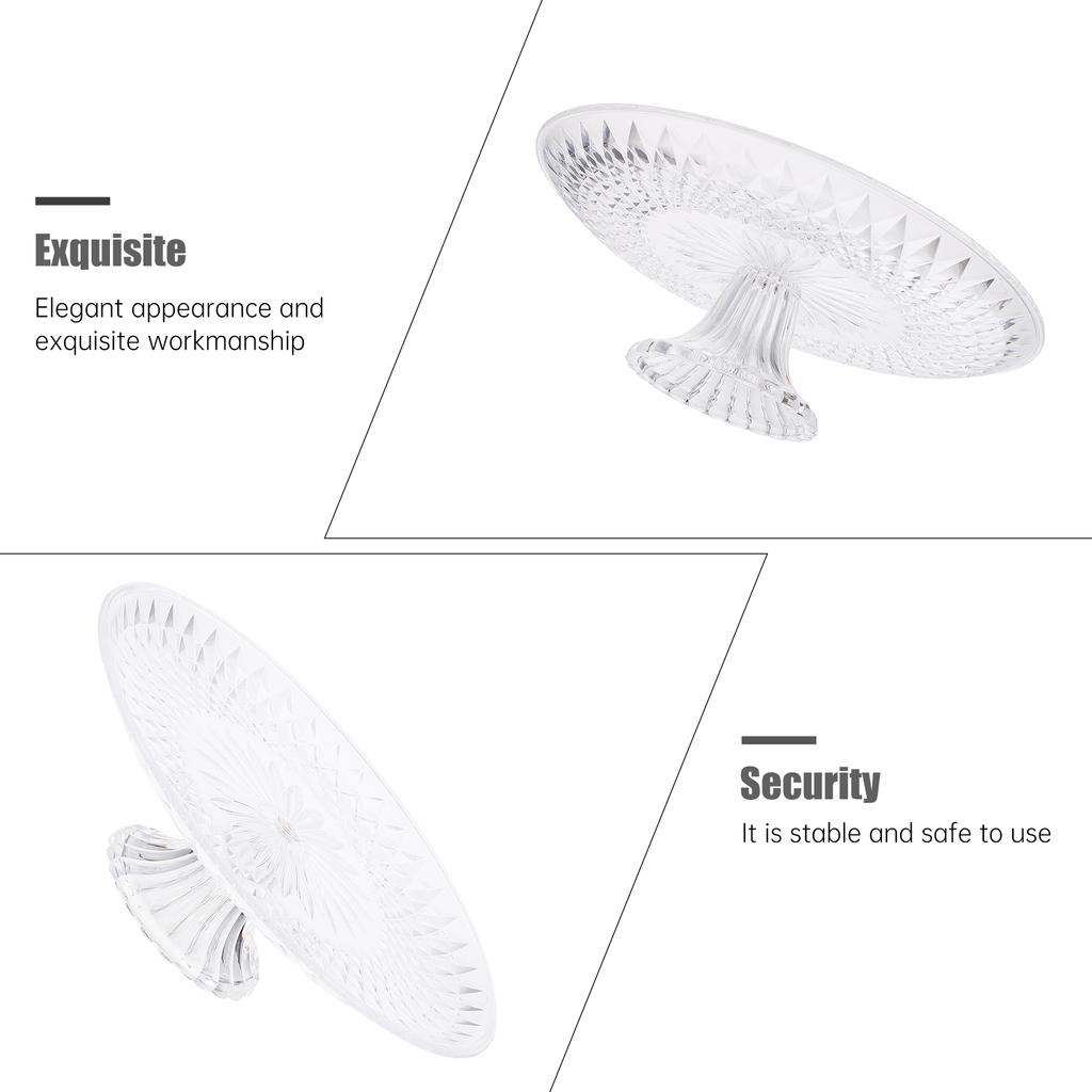 Чаша для парфе, набор хрустальных тарелок для фруктов, подставка для десерта, прозрачный контейнер для декора