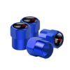 4pcs For Honda Prelude Mugen Power XR-V Jazz Fit Avancier Crv Accord Pilot City Car Metal Badge Wheel Tire Valve Caps Stem Cover