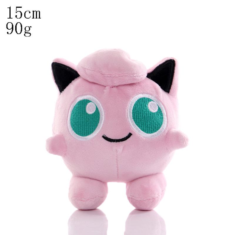 Gengar, Psyduck, Charizard, Mewtwo, Eevee, and Snorlax Pokémon Plush Toys Collection