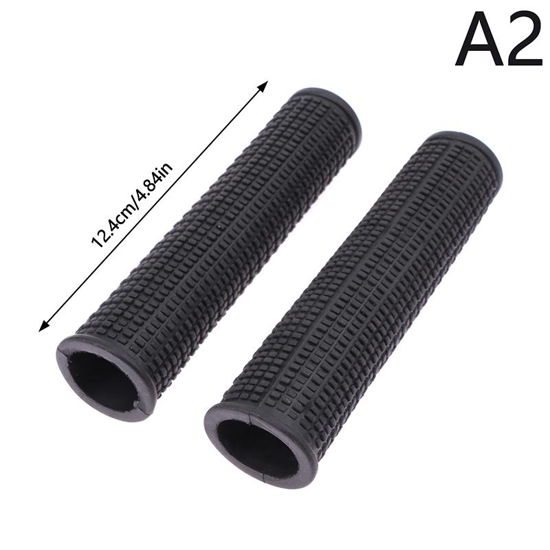 1 пара велосипедных ручек, перчатки для горных рулей, нескользящие резиновые ручки, длинное и короткое велосипедное оборудование, ручки для поворота велосипедных ручек