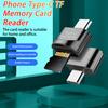 OTG Card Reader High-speed Stable Output Type-C To SD Adapter Smart Memory Card Reader Phone Accessories