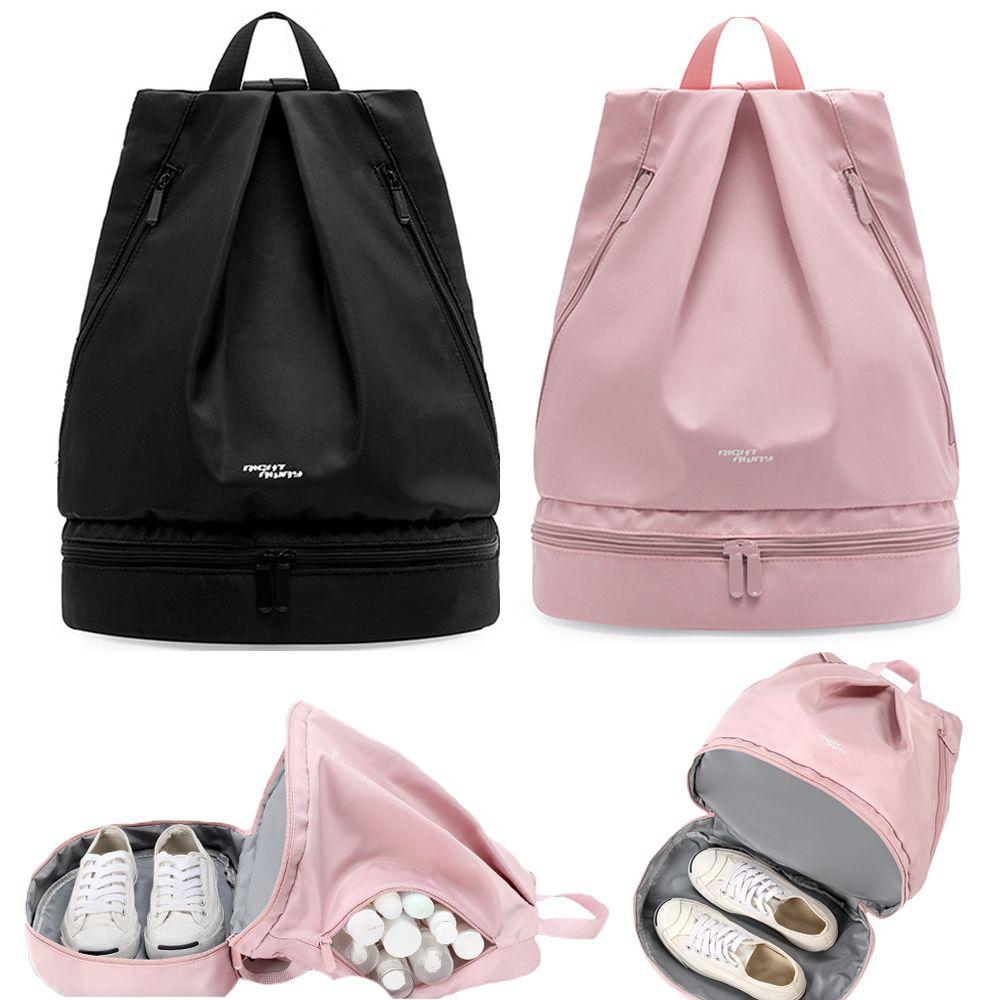 Shoe Compartment Swimming Bag Portable Dry Wet Separation Bag Sports Backpack Fitness Workout