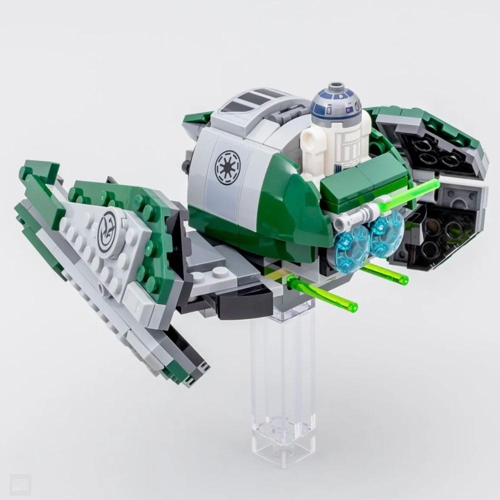 MOC 75360 Звездный истребитель Джедаев Йоды Звездные Войны Конструктор-головоломка Сборка DIY Игрушки и Хобби Для Детей Подарок на День Рождения Рождество
